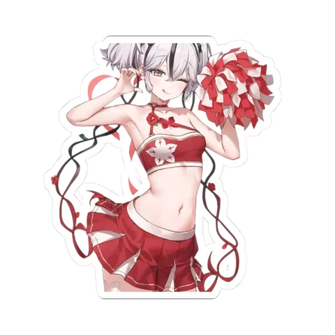 Camellya Cheerleader Outfit — Kiss-Cut sticker