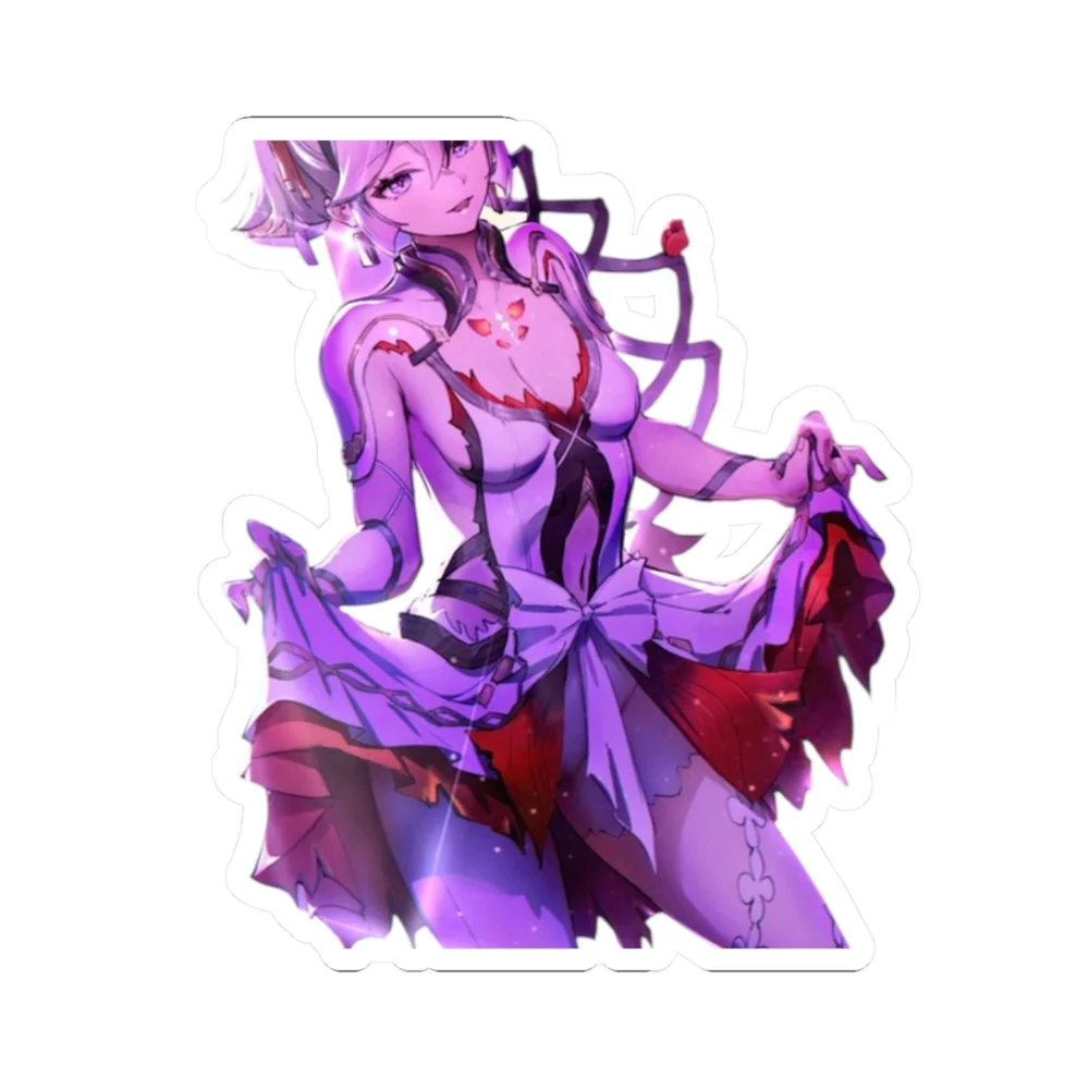 Camellya Lifts Skirt
