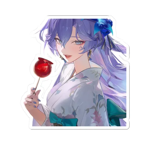 Camellya Red Candy — Kiss-Cut sticker