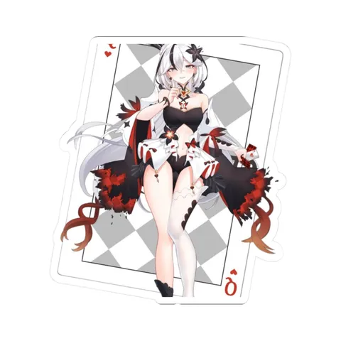 Camellya Ruffled Dress — Kiss-Cut sticker