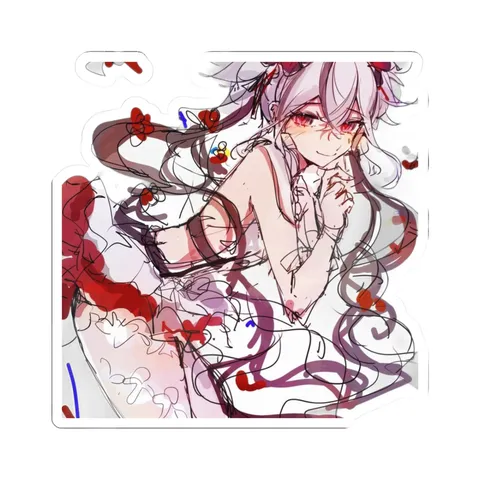 Camellya Smug Expression — Kiss-Cut sticker