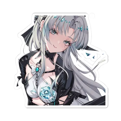 Carlotta Black Dress — Sticker sticker