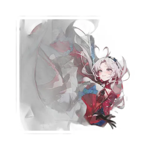 Carlotta Red Outfit — Sticker sticker