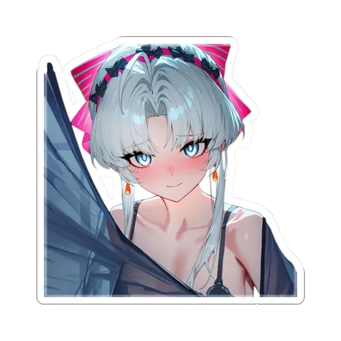 Carlotta Blushing — Kiss-Cut sticker