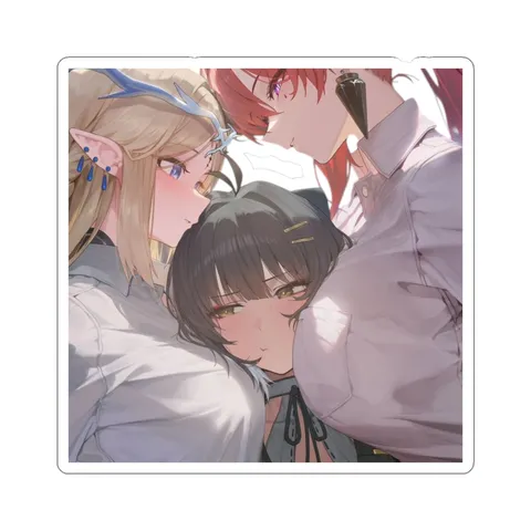 Cartethyia and Yinlin — Kiss-Cut sticker