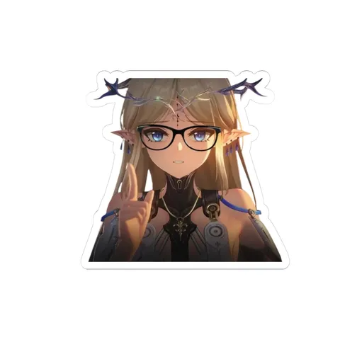 Cartethyia Nerd — Kiss-Cut sticker