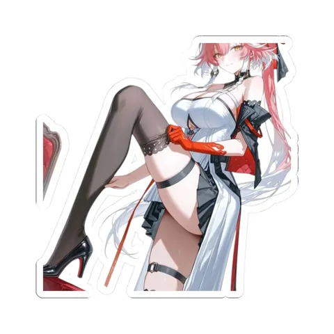 Changli Dancing On Chair — Kiss-Cut sticker