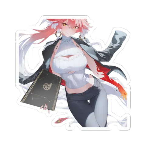 Changli Office Jacket — Kiss-Cut sticker