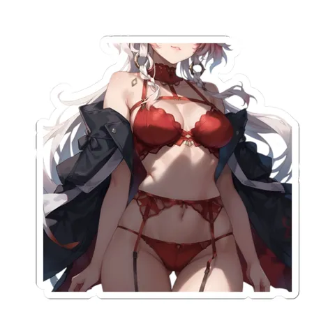 Changli Red Outfit — Kiss-Cut sticker