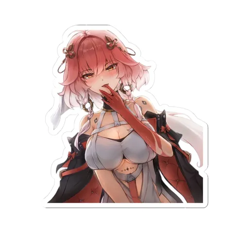 Changli Fingers In Mouth — Kiss-Cut sticker