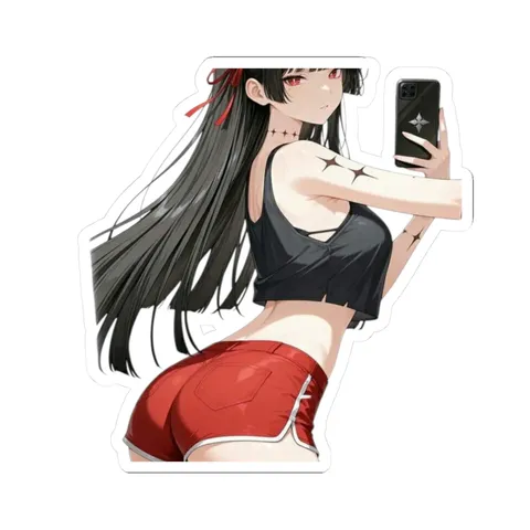 Chisa From Behind — Sticker sticker