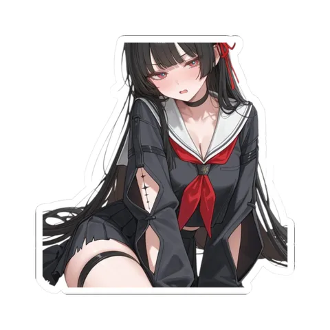 Chisa Hot Blushing — Sticker sticker