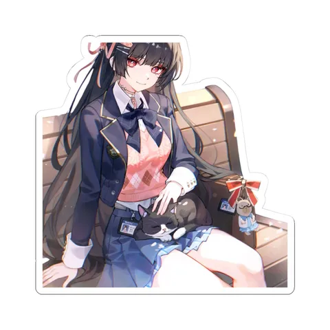 Chisa Petting Cat — Sticker sticker