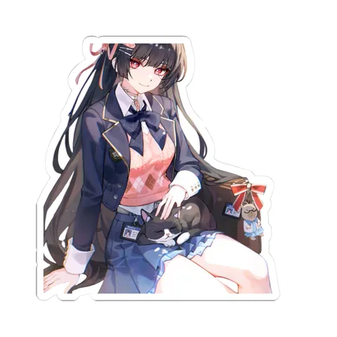 Chisa Petting Cat — Sticker sticker