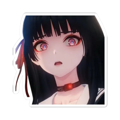 Chisa Shock Collar — Sticker sticker