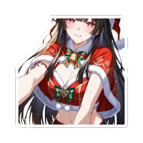 Chisa Winter Outfit — Kiss-Cut sticker