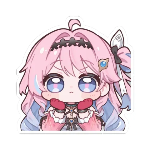 Denia Chibi Sticker — Sticker sticker