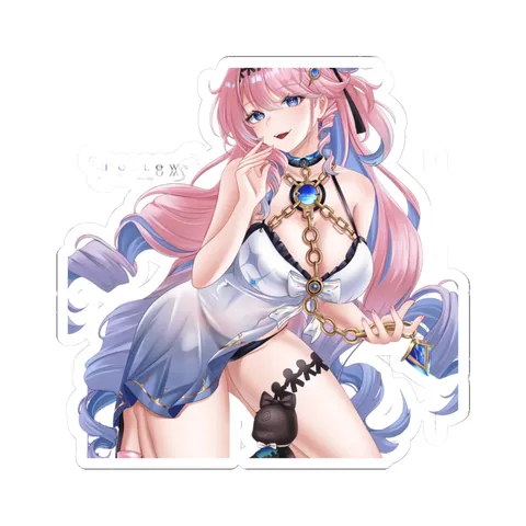 Denia Squatting — Sticker sticker