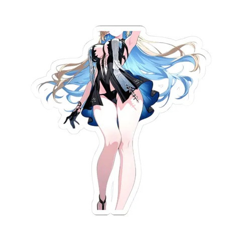 Fleurdelys Full Body — Kiss-Cut sticker