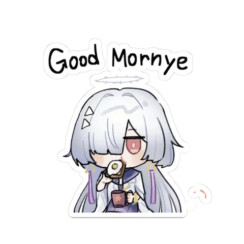 Good Mornye — Sticker sticker