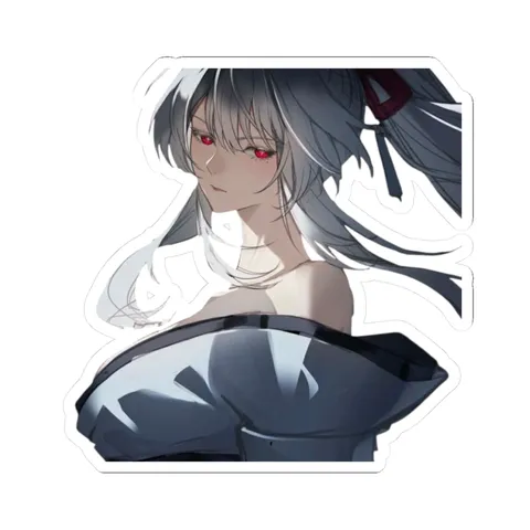 Hiyuki Aura Farming — Kiss-Cut sticker