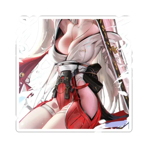 Hiyuki Drawing Sword (2) — Kiss-Cut sticker