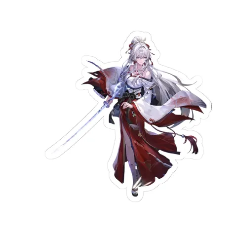 Hiyuki Full Body — Kiss-Cut sticker
