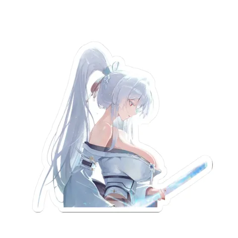 Hiyuki Ice Sword (3) — Kiss-Cut sticker