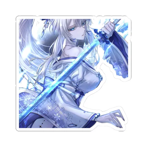 Hiyuki Ice Sword — Kiss-Cut sticker