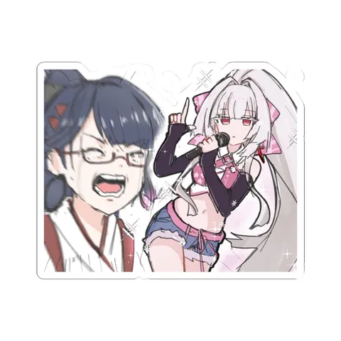 Hiyuki Singing Idol — Kiss-Cut sticker
