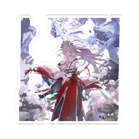 Hiyuki Splash Art — Kiss-Cut sticker