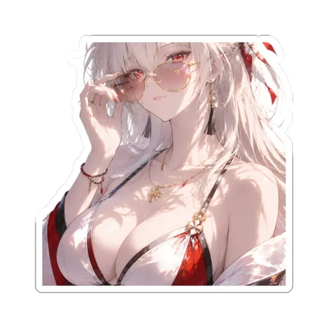 Hiyuki Summer Outfit — Kiss-Cut sticker