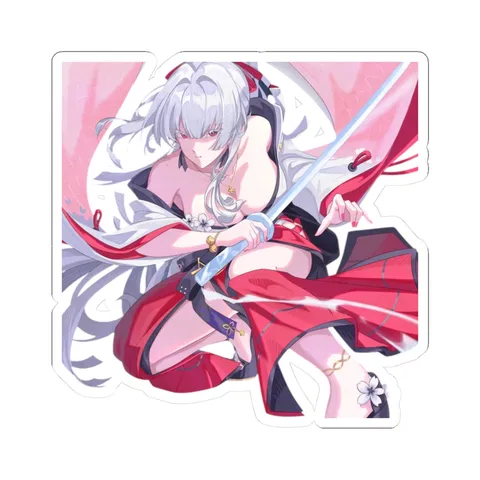 Hiyuki Pose — Kiss-Cut sticker