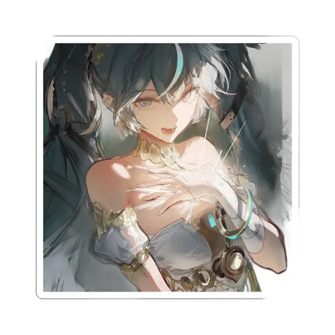 Iuno Fantasy Dress — Kiss-Cut sticker
