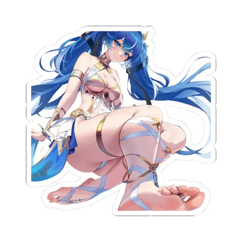 Iuno Feet — Kiss-Cut sticker