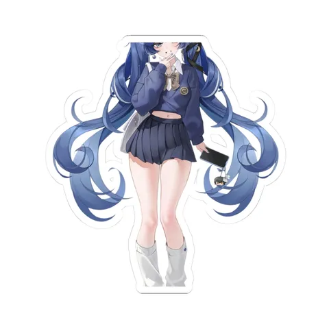 Iuno School Skirt — Kiss-Cut sticker