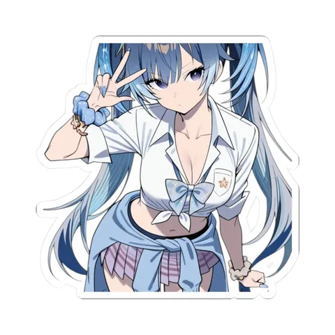 Iuno School Outfit — Kiss-Cut sticker
