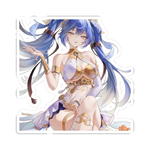 Iuno Crossing Legs — Kiss-Cut sticker