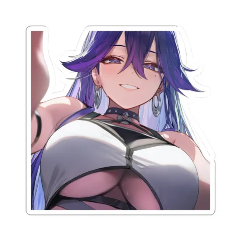 Lucilla Low Angle Shot — Kiss-Cut sticker
