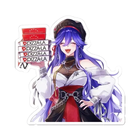 Lucilla Pizza — Kiss-Cut sticker