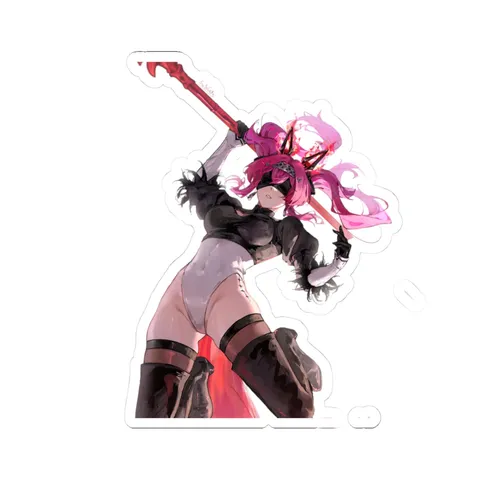 Lupa Blindfolded — Kiss-Cut sticker