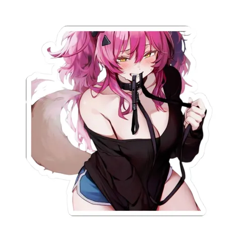 Lupa Dog Leash — Kiss-Cut sticker