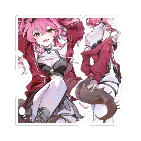 Lupa Dog Tail — Kiss-Cut sticker