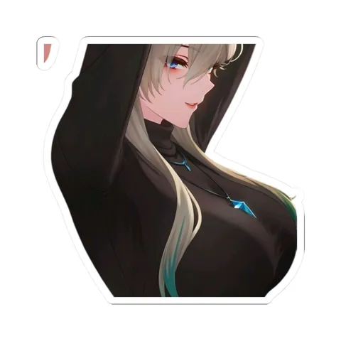 Lynae Side Eye — Kiss-Cut sticker