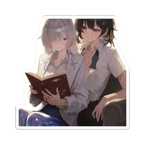 Mornye and Rover — Kiss-Cut sticker
