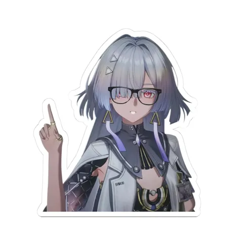 Mornye Erm Actually — Kiss-Cut sticker