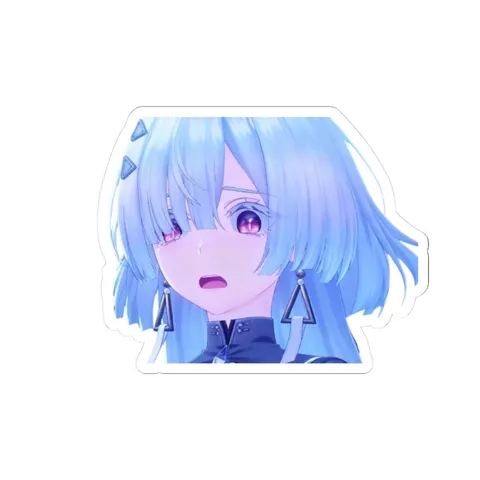 Mornye Shocked — Kiss-Cut sticker