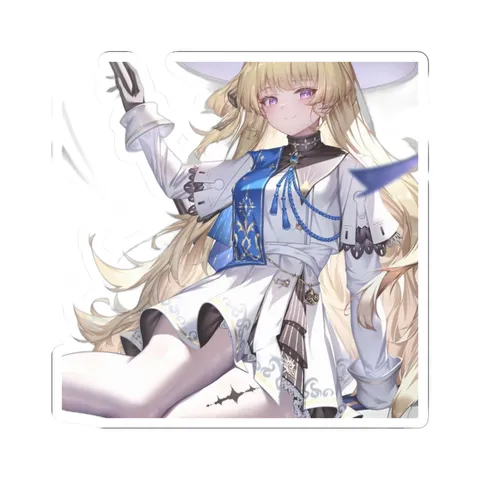 Phoebe Hat Dress Scepter — Sticker sticker