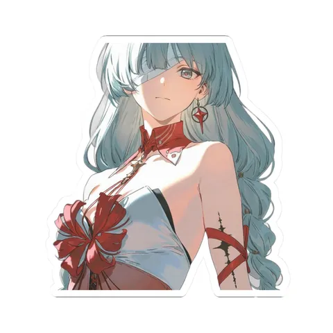 Phrolova Bandaged Eye Outfit — Sticker sticker