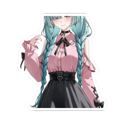 Phrolova Blue Hair — Sticker sticker